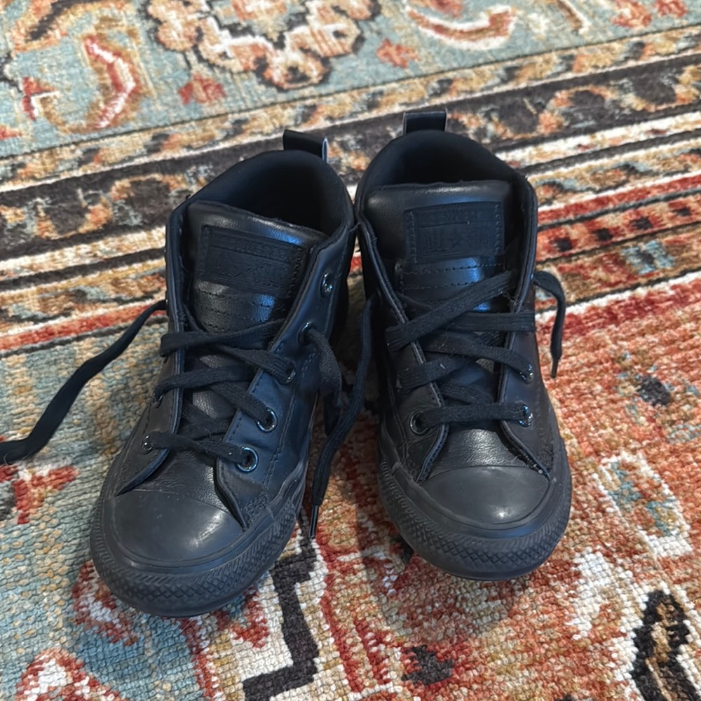 Converse Black High-Top Sneakers
